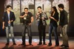 Salman Khan, Athiya Shetty, Sooraj Pancholi  at Hero music launch in Taj Lands End on 6th Sept 2015